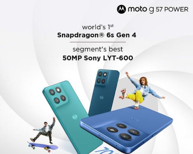 Moto g57 POWER built for those who don’t pause.